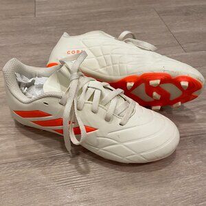 Kids Size 2 | Adidas Copa Outdoor Soccer Cleats Cream White Orange Unisex Sports